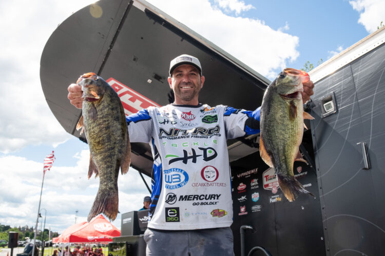 The bag is more mixed than ever on Champlain - Major League Fishing