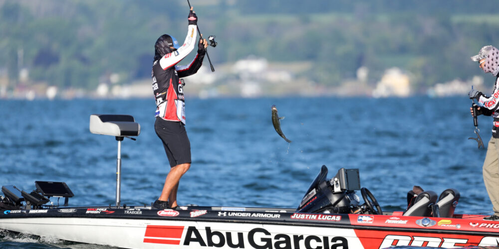 Image for Justin Lucas Leads Catch Fest at Day 1 of Fox Rent A Car Stage Six at Cayuga Lake Presented by Googan Baits
