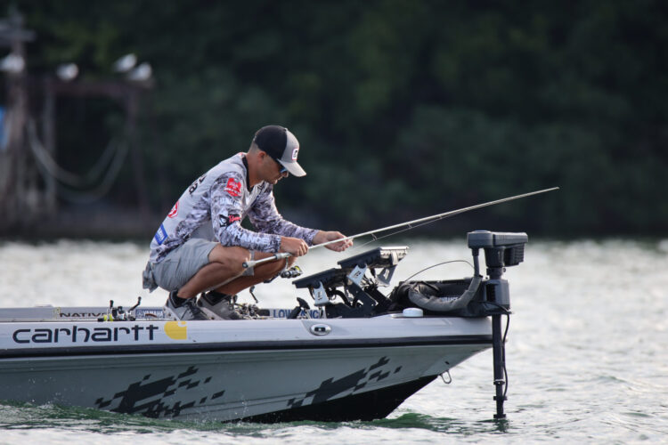 Image for Jordan Lee Working on a Top Five on Cayuga Lake