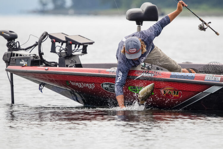 Image for GALLERY: Conditions Are Perfect and the Fish Are Biting on Day 2 at Champlain