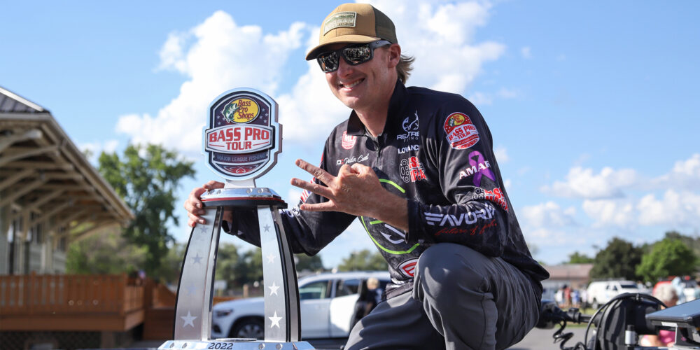 Image for Dustin Connell Claims Third Career Victory at Bass Pro Tour Fox Rent A Car Stage Six at Cayuga Lake Presented by Googan Baits