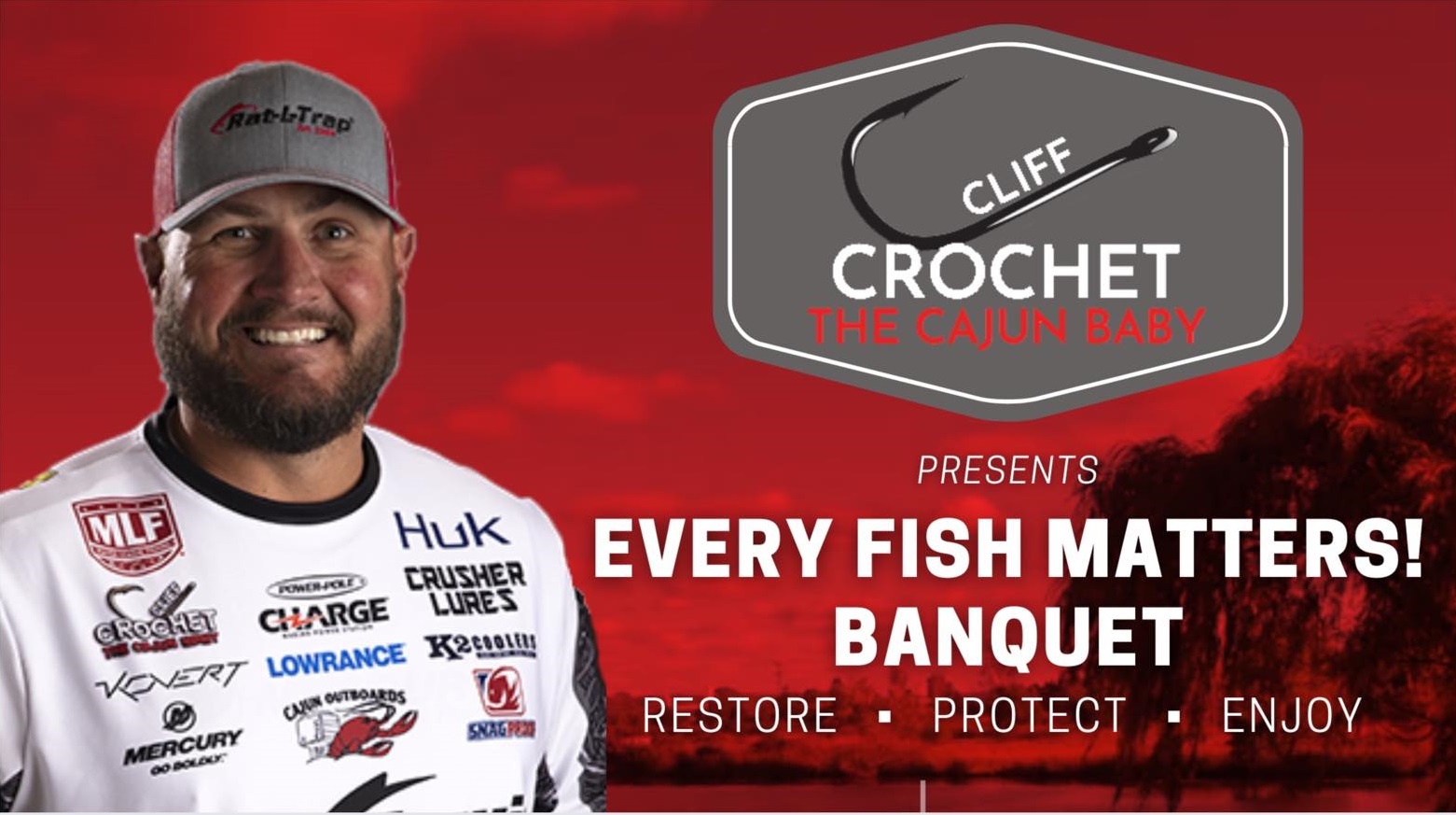The Cajun Baby' Cliff Crochet Adds Another C to His Name: Conservation -  Major League Fishing