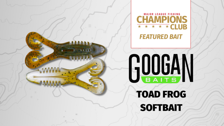 Image for Featured Bait: Googan Baits Toad Frog Softbait