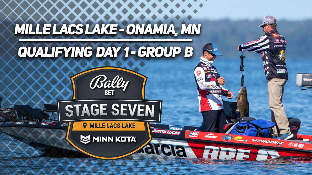 HIGHLIGHTS: Stage Seven Qualifying Day 1, Group B - Major League Fishing