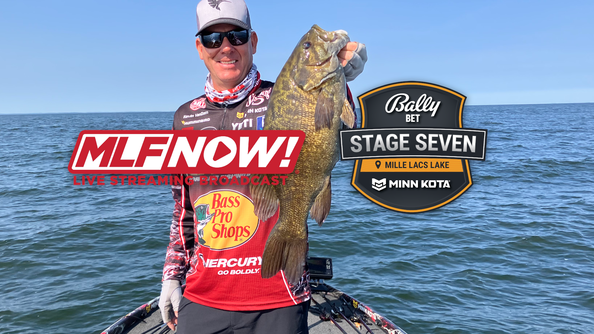 Big Show Scroggins making use of homemade minnows during Stage Three -  Major League Fishing