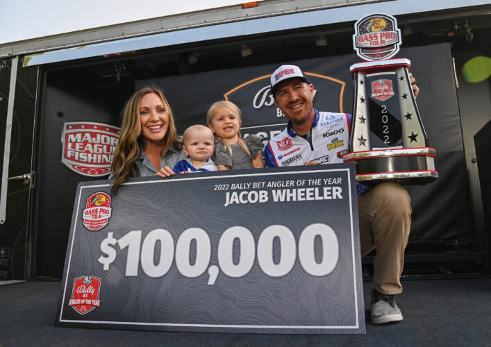 Image for Jacob Wheeler Clinches AOY, Alton Jones Sr. Coasts to Group B Qualifying Round Win at Bass Pro Tour Bally Bet Stage Seven at Mille Lacs Lake Presented by Minn Kota