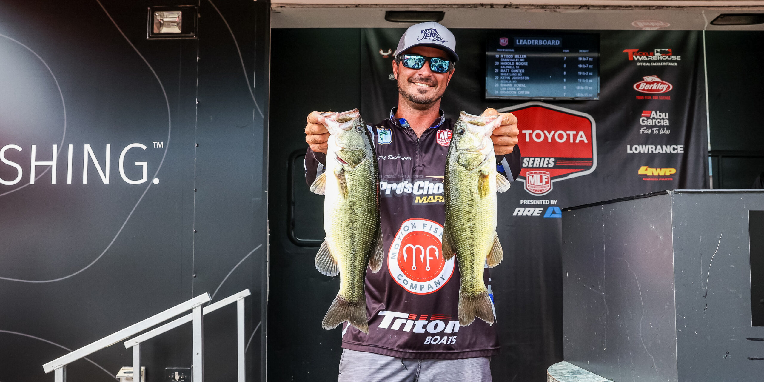 Reinkemeyer Eases Into the Lead at Truman - Major League Fishing