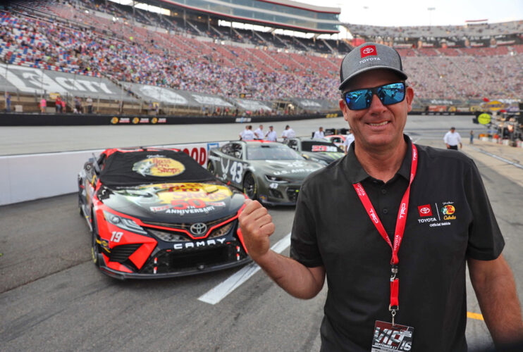 Image for VanDam Goes to NASCAR’s Victory Lane