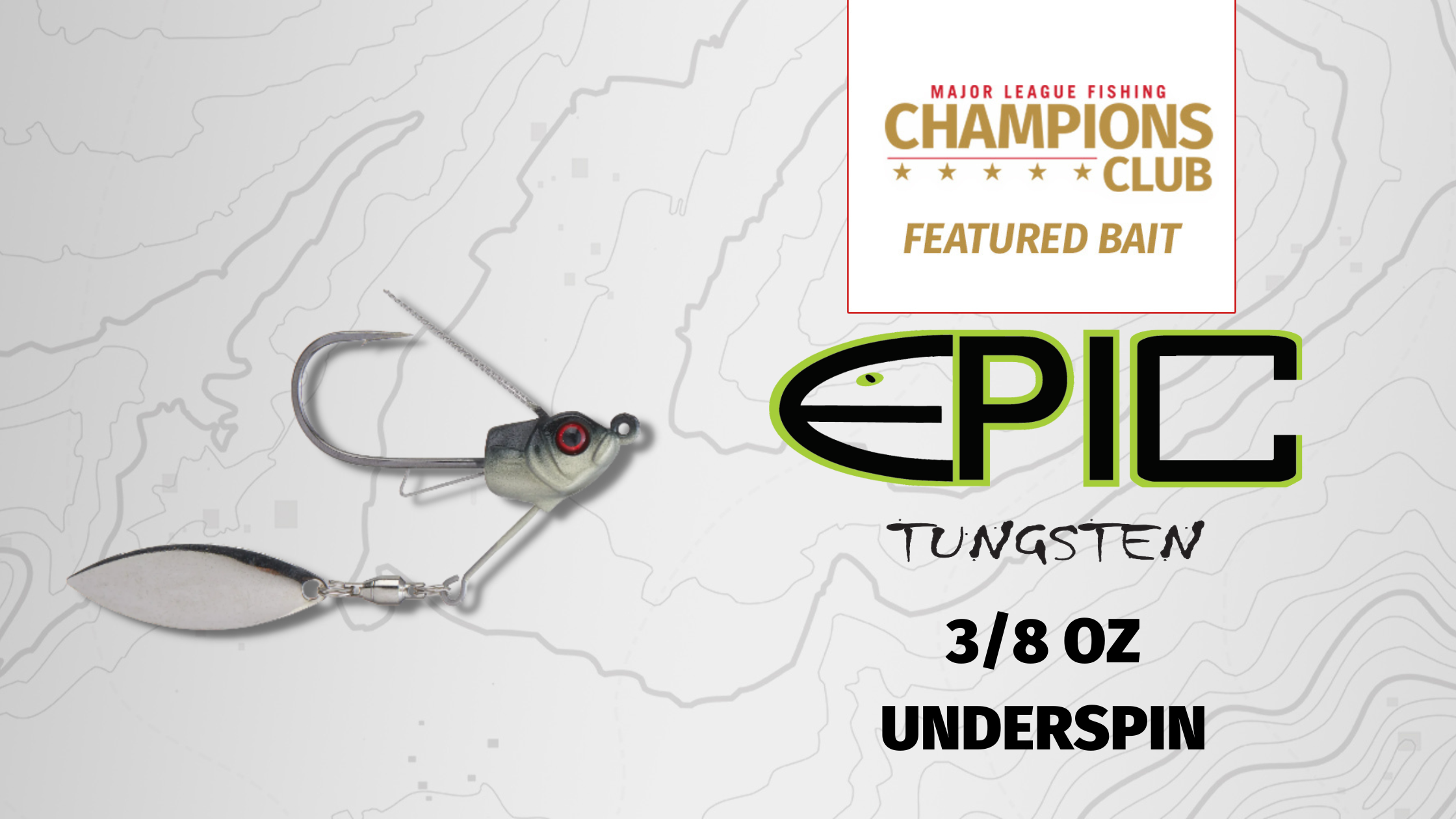 Featured Bait: Epic Baits Underspin - Major League Fishing