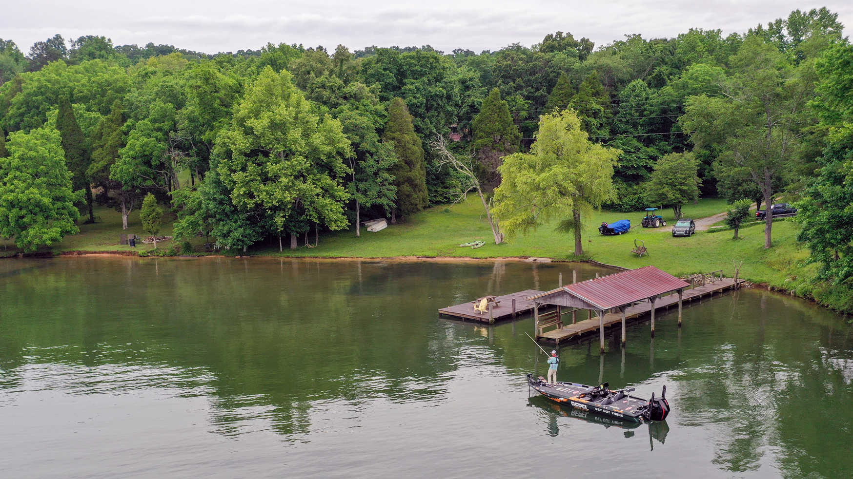 Gary Klein Relies On A Berkley F19 Skipping Jig To Access Hard-to-reach 