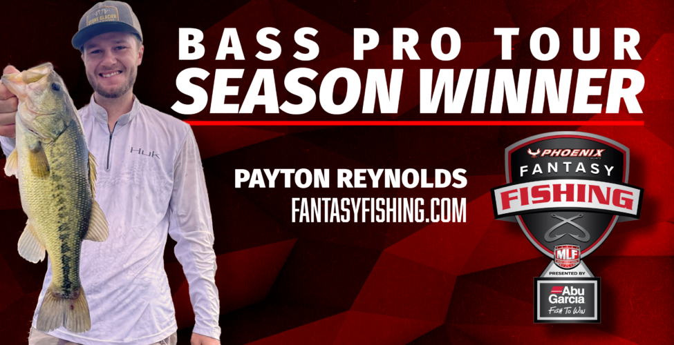 Bass Pro Tour Fantasy Fishing grand champion used MLF Insider and his