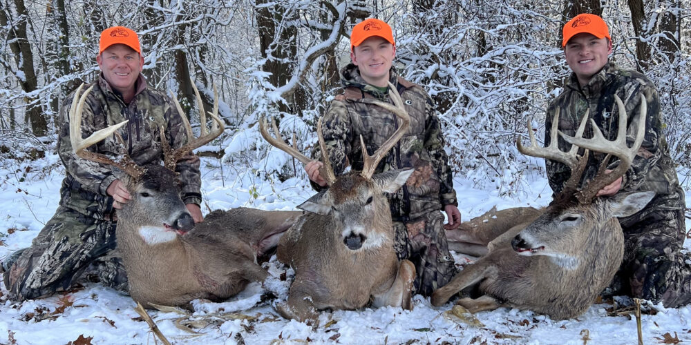 Image for VanDam and sons score big bucks on opening day in Michigan