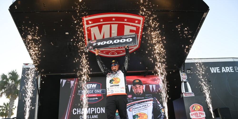 Image for GALLERY: Chris Lane wins Stage One of the 2023 Bass Pro Tour
