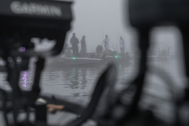 Image for GALLERY: Foggy morning to begin Day 2 of College Fishing National Championship