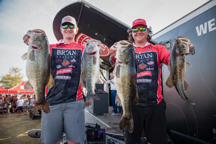Image for Bryan College grabs early lead at 2023 Abu Garcia College Fishing National Championship Presented by Lowrance