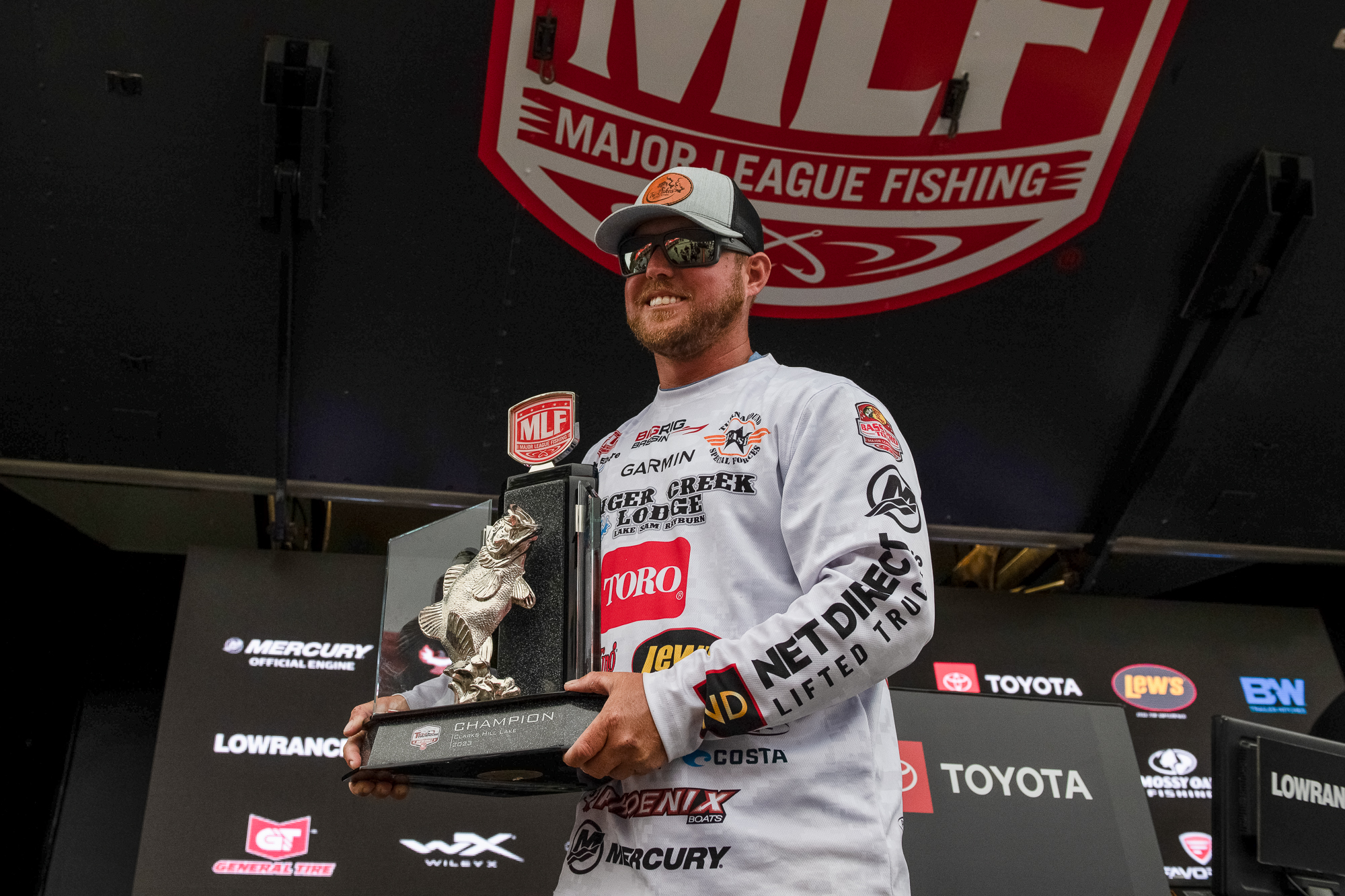 Texas pro secures win at bass competition on Clarks Hill Lake