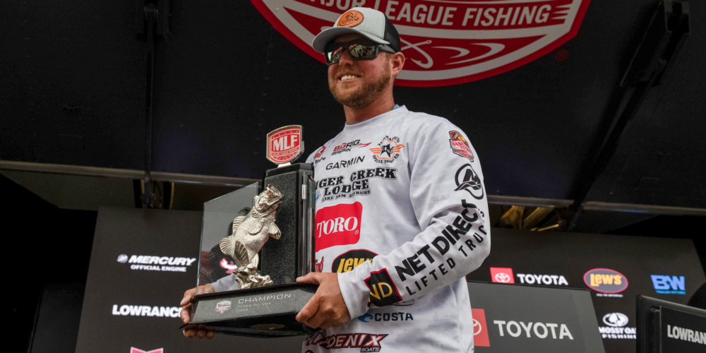 Image for Ebare hangs on at Clarks Hill Lake, claims second MLF win in a month