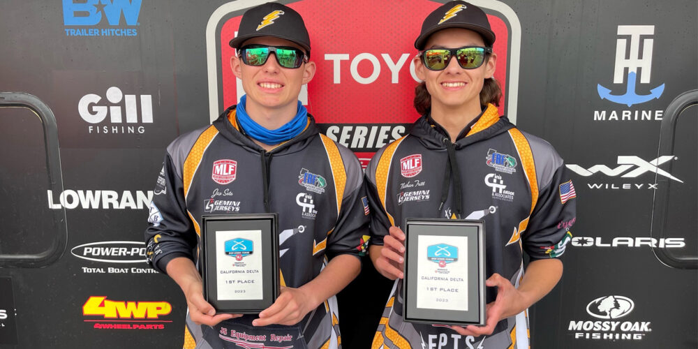 Image for Delta Saints Bass Team wins MLF High School Fishing Open on the California Delta Presented by Tackle Warehouse