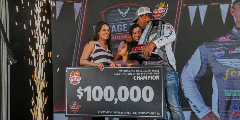 Super proud of Keith Poche and his win! For sure jealous too but very happy  for him and his family. Great week here at home for Stage 2 Major League  Fishing MercuryMarine