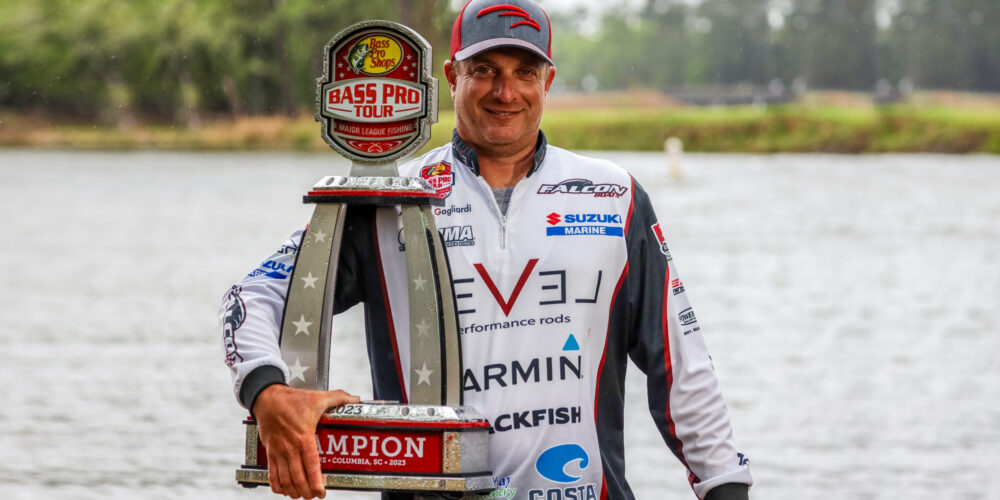 Image for Gagliardi wraps up win on Lake Murray with 26-13 on final day