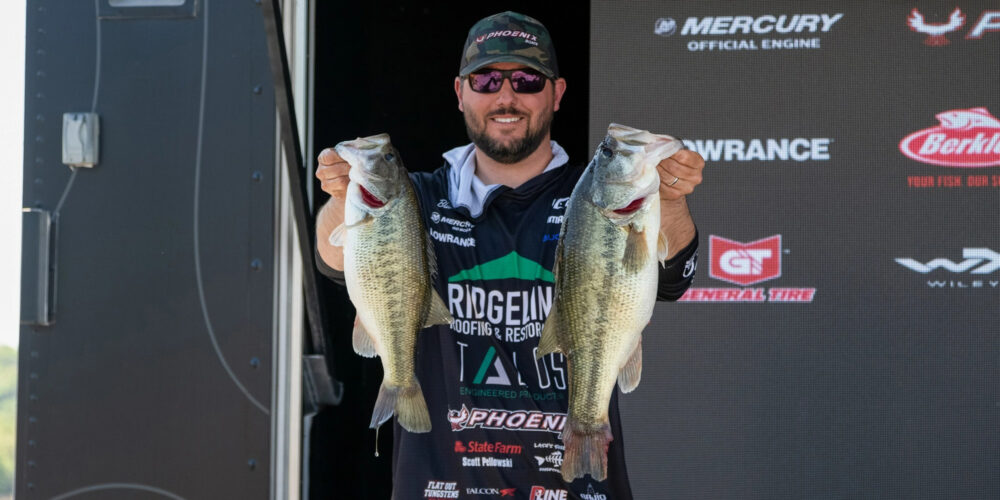 Image for Alabama’s Blake Hall leads Day 1 at Epic Baits Stop 3 at Lake Eufaula Presented by B&W Trailer Hitches