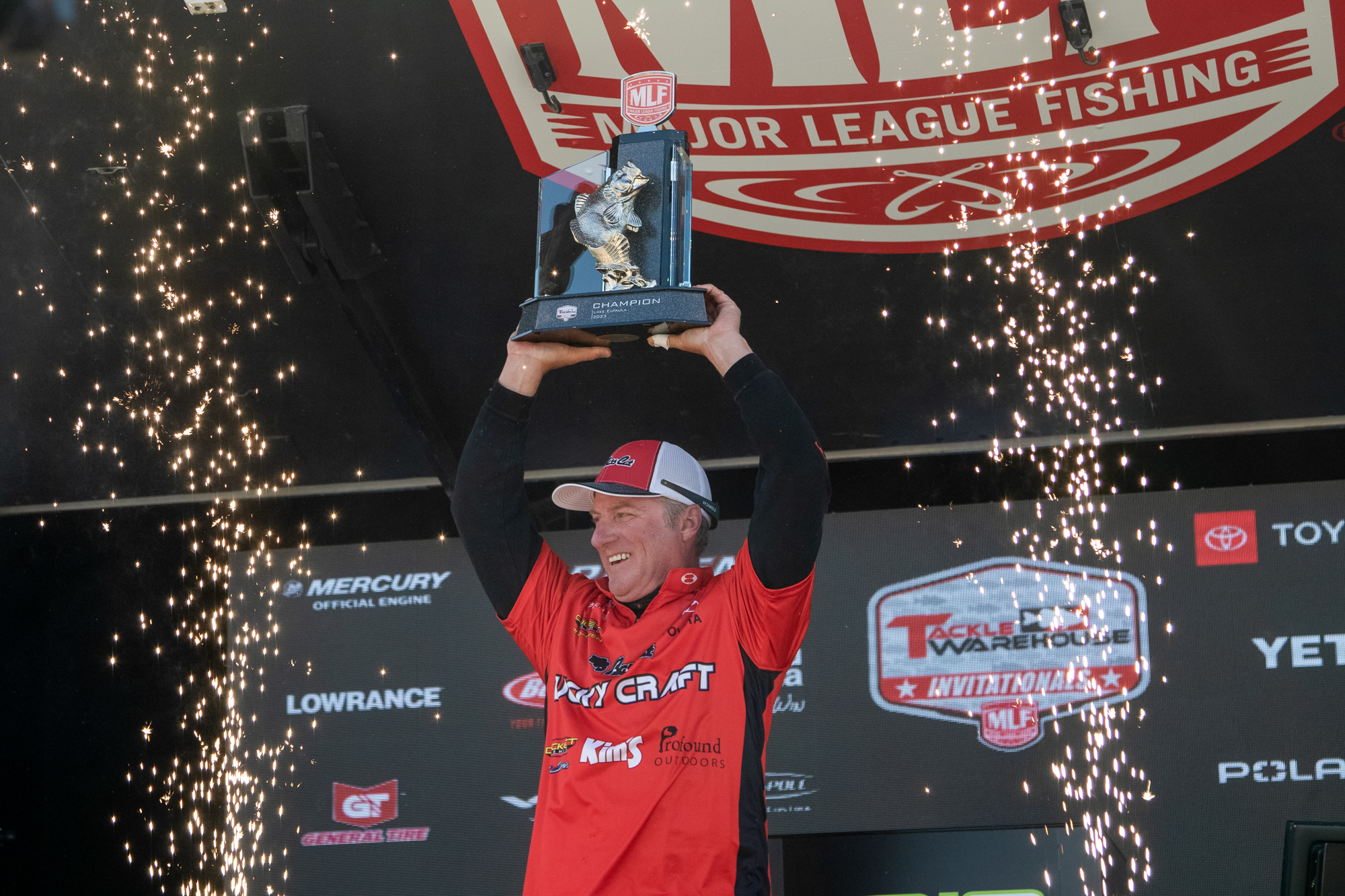 Wily veteran Kelly Jordon catches 22½-pound limit on final day to win Tackle  Warehouse Invitationals Epic Baits Stop 3 on Lake Eufaula Presented by B&W  Trailer Hitches - Major League Fishing