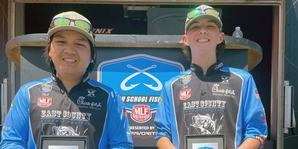Image for Antioch Teens Win MLF High School Fishing Open on the California Delta Presented by Tackle Warehouse