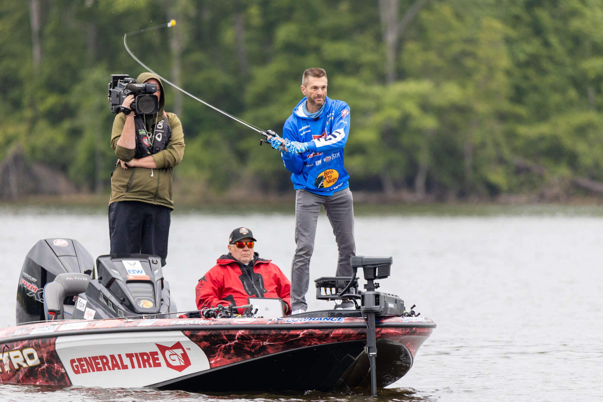 GALLERY The search for big bass is on at Caney Creek Major League Fishing