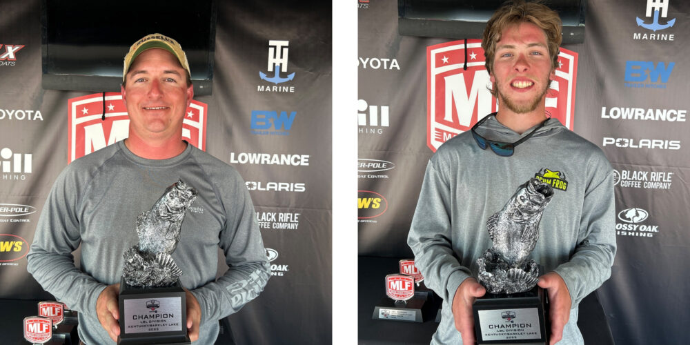 Image for Indiana’s Langton flips his way to win at Phoenix Bass Fishing League event at Kentucky-Barkley Lakes