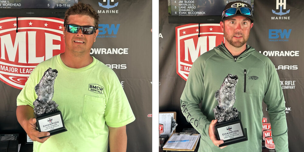 Image for Teutopolis’ Dhom catches late kicker for victory at Phoenix Bass Fishing League event at Lake Shelbyville