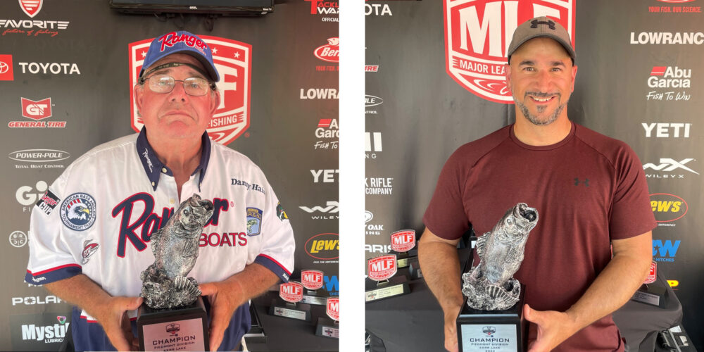 Image for Yadkinville’s Haire edges field for win at Phoenix Bass Fishing League event at Kerr Lake