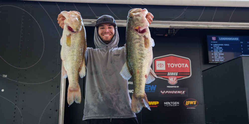 Image for Morrison bags 27-9 for Day 1 lead on Sam Rayburn; Castledine inches closer to fifth AOY
