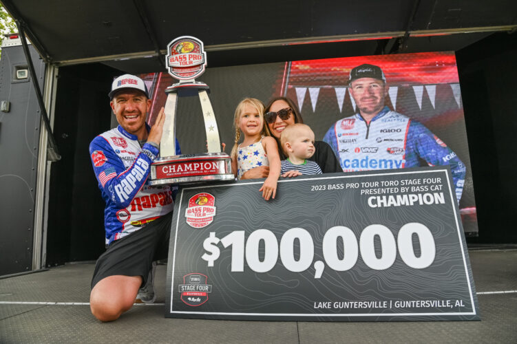 Image for GALLERY: Stage Four showdown ends with Wheeler at the top for sixth Bass Pro Tour win