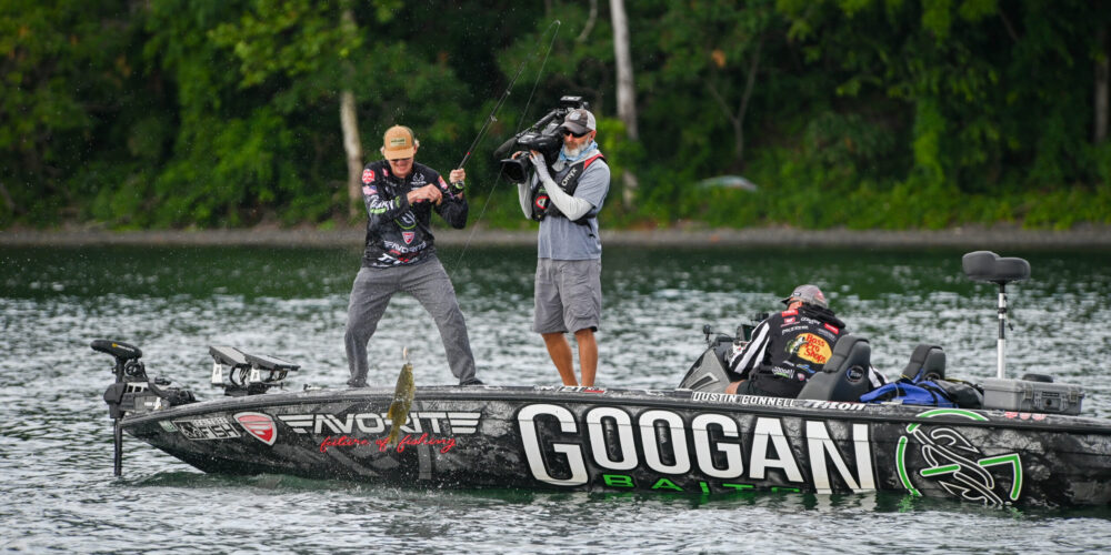 Image for Major League Fishing combines technology and conservation to host Bass Pro Tour on Cayuga Lake prior to fishing season start