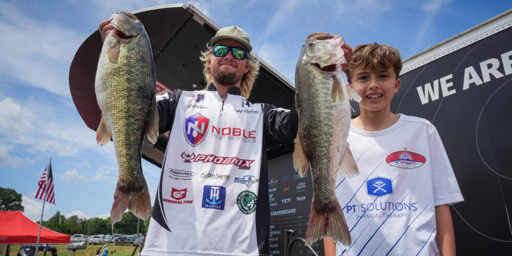 Image for Georgia’s Wagner takes lead into final day of Phoenix Bass Fishing League All-American Presented by T-H Marine at Lake Hartwell 