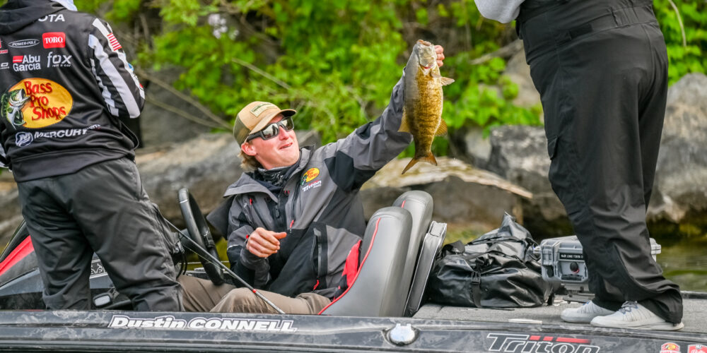 Image for GALLERY: Connell collects ’em on Cayuga