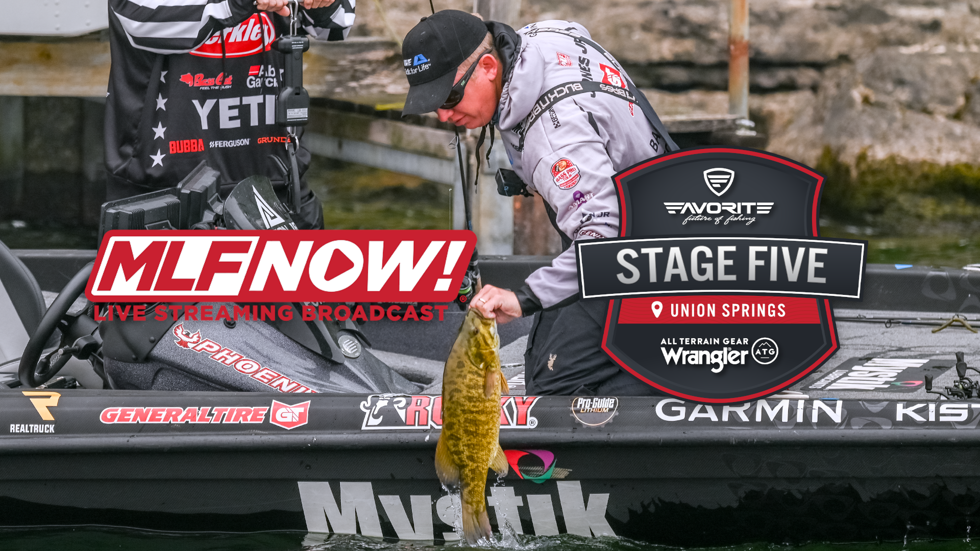 Bass Pro Tour MLFNOW! Live Stream, Stage Five Day 2 (6/7/2023)