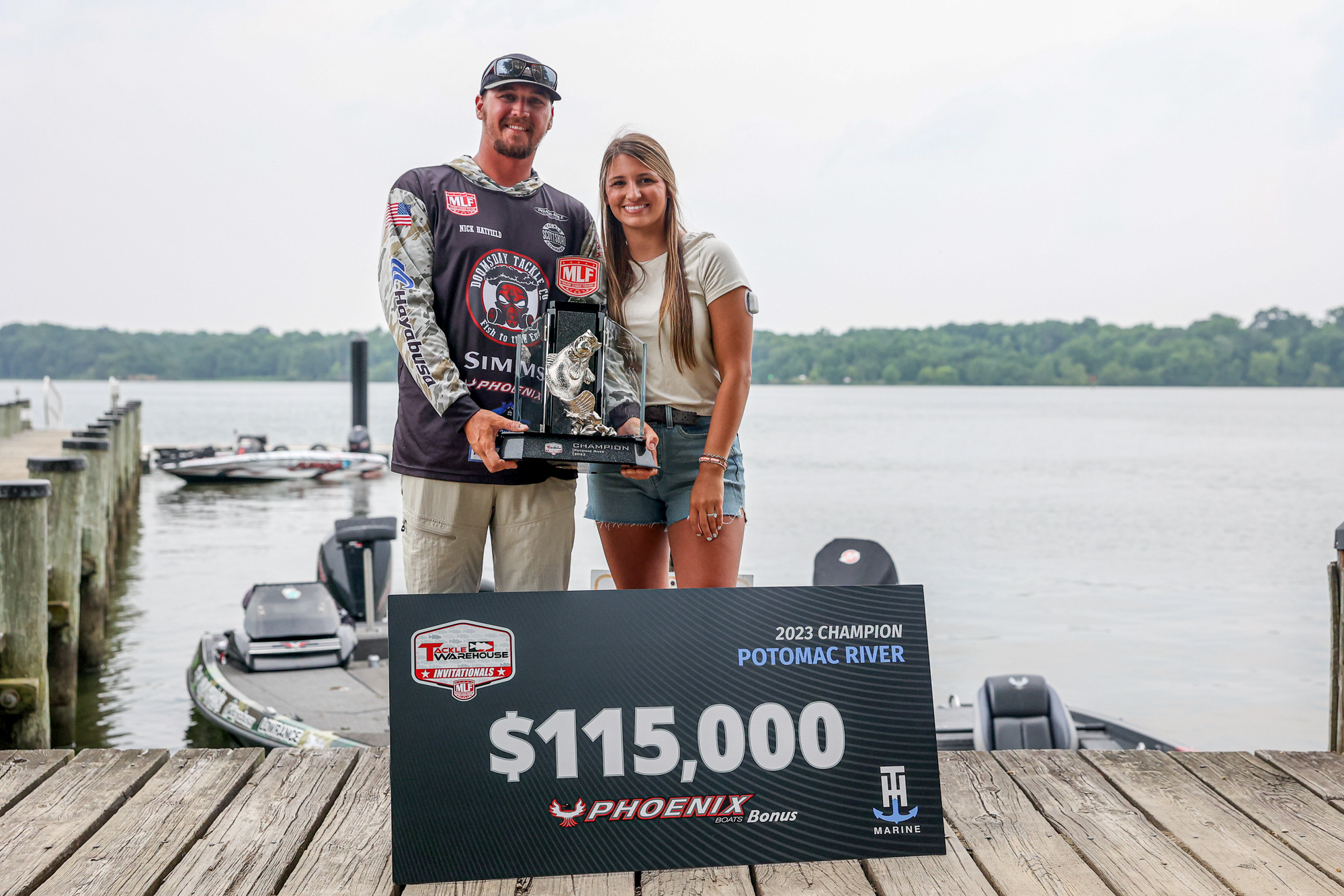 Hatfield Hammers 20 Pounds, 11 Ounces to Win MLF Tackle Warehouse