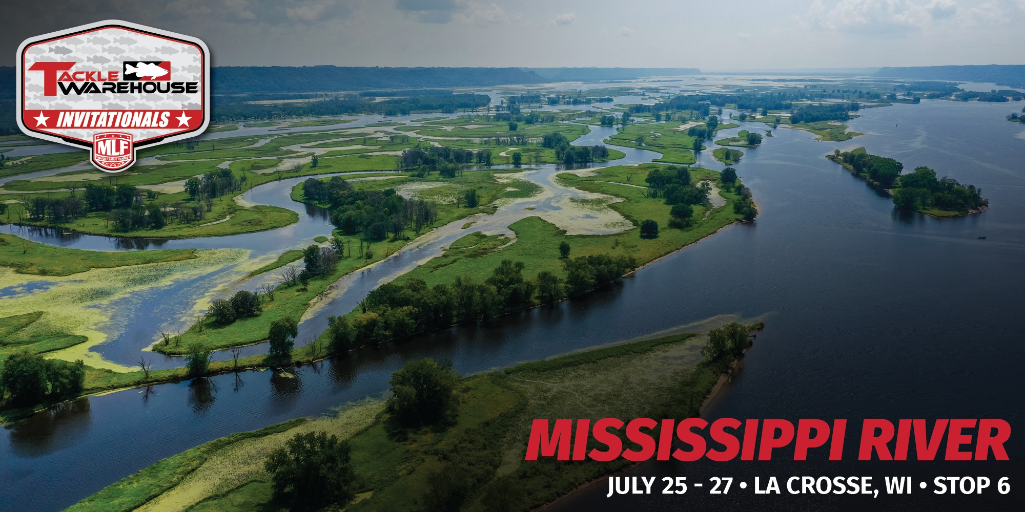 La Crosse set to host final Tackle Warehouse Invitationals of season next  week – Mercury Stop 6 on the Mississippi River - Major League Fishing