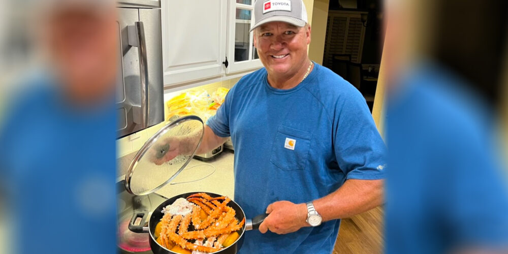 Image for Summertime is the right time for “Big Show” Scroggins’ crab leg creation