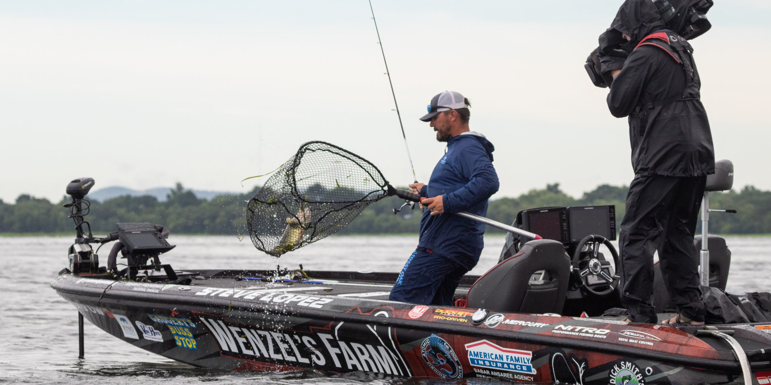 Lopez Slides Ahead On Day 2 At The Mississippi River - Major League Fishing