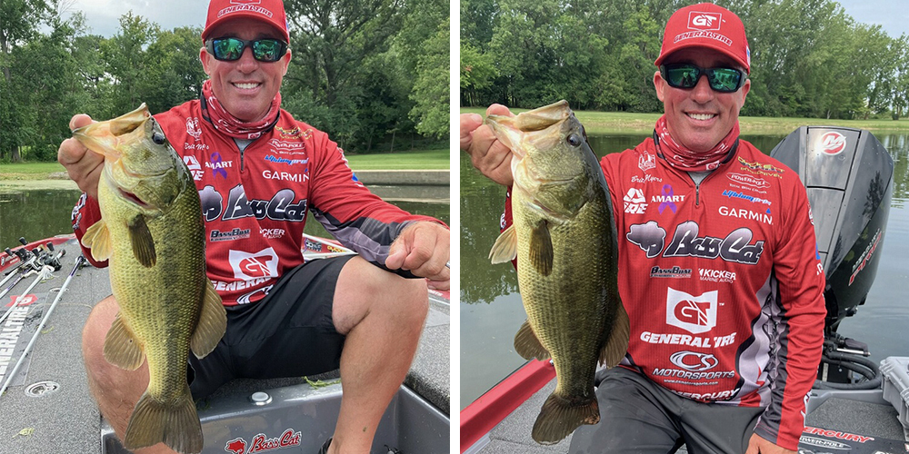 Image for Largemouth put Myers on top of second day at Saginaw Bay