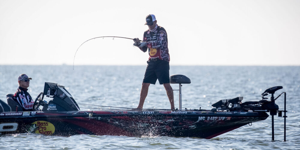 Image for Saginaw Bay Day 3 takeaways: VanDam headed to Knockout Round with momentum