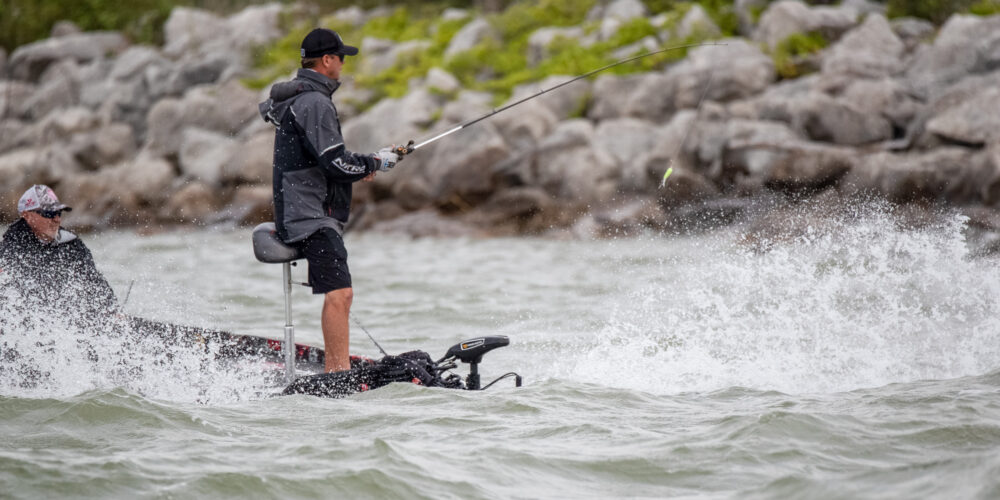 Image for GALLERY: VanDam leaves it all on the water in swan song Championship Round