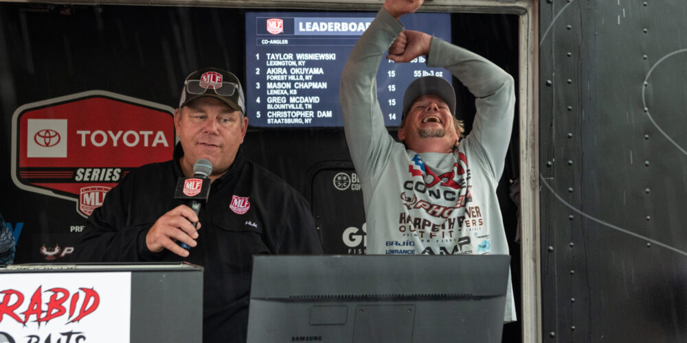 Image for Tennessee angler Anderson wins MLF Toyota Series at St. Lawrence River Presented by Rabid Baits