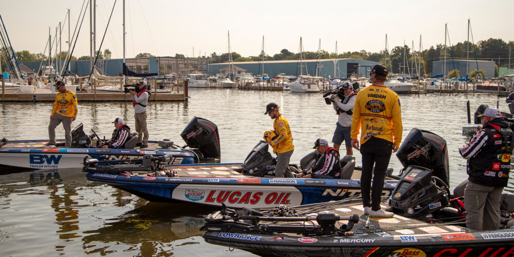 Image for Major League Fishing General Tire Team Series wraps production at first event of 2024 season in Grand Rapids, Michigan