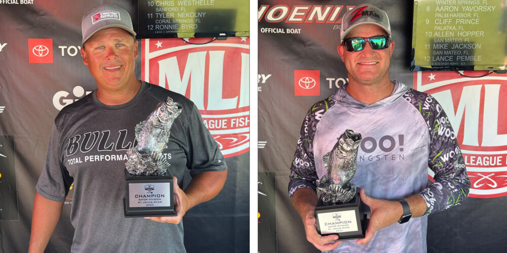 Image for Palatka’s Stalvey probes home-waters to win at two-day Phoenix Bass Fishing League Super Tournament on the St. Johns River