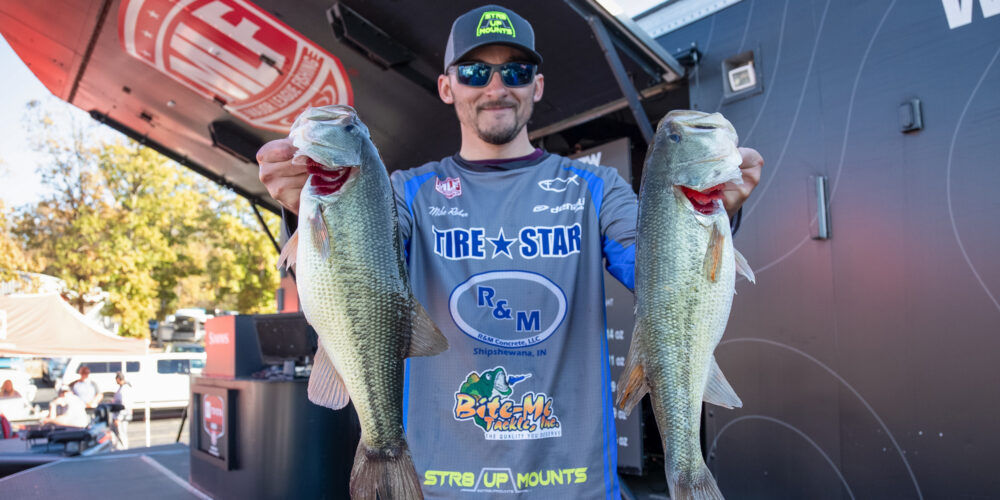 Image for Indiana’s Raber maintains lead after Day 2 of Toyota Series Championship Presented by Simms on Table Rock Lake