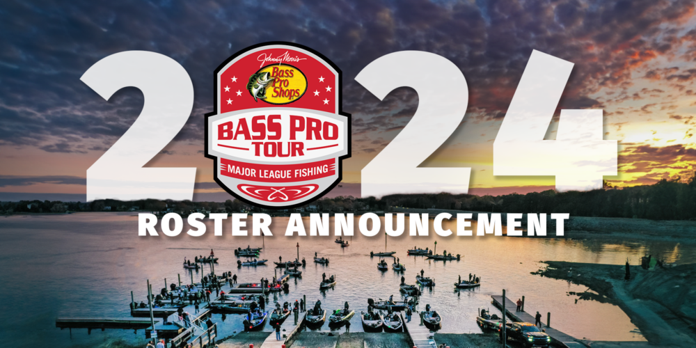 Major League Fishing announces roster for 2024 Bass Pro Tour Major