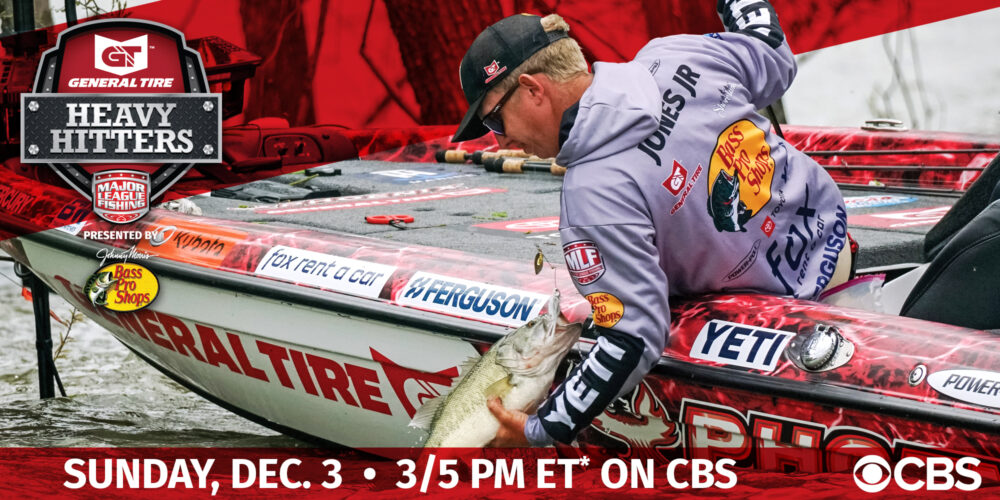 Image for Major League Fishing’s General Tire Heavy Hitters Special Presented by Bass Pro Shops to air Sunday on CBS